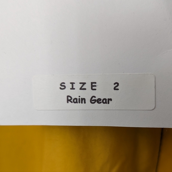 LETTUCE BEE | Toddler Rain Suit, Yellow + Black (NEW) - Picture 10 of 11